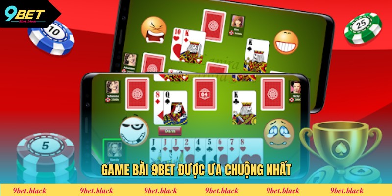 Phỏm là sản phẩm không nên bỏ qua ở sảnh game bài tại 9BET