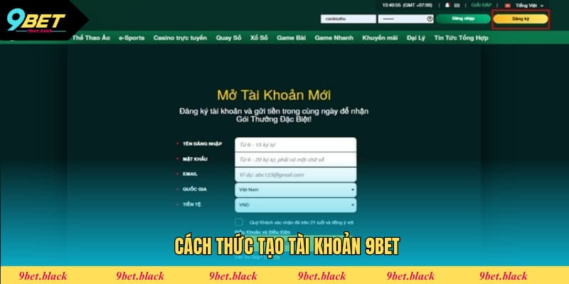 Trở thành hội viên 3 bước đơn giản